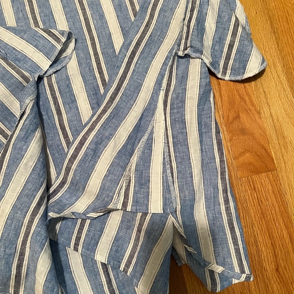 Magaschoni Linen Shirt MIDI Dress - Picture 4 of 10